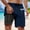 Dark Blue@GC@, variant on Mens Swim Trunks With Stretch Liner Hawaiian Graphic Y2K Board Shorts for Men Elastic Waist Drawstring Lightweight Quick Dry Summer Beach Swim Shorts With Pocket