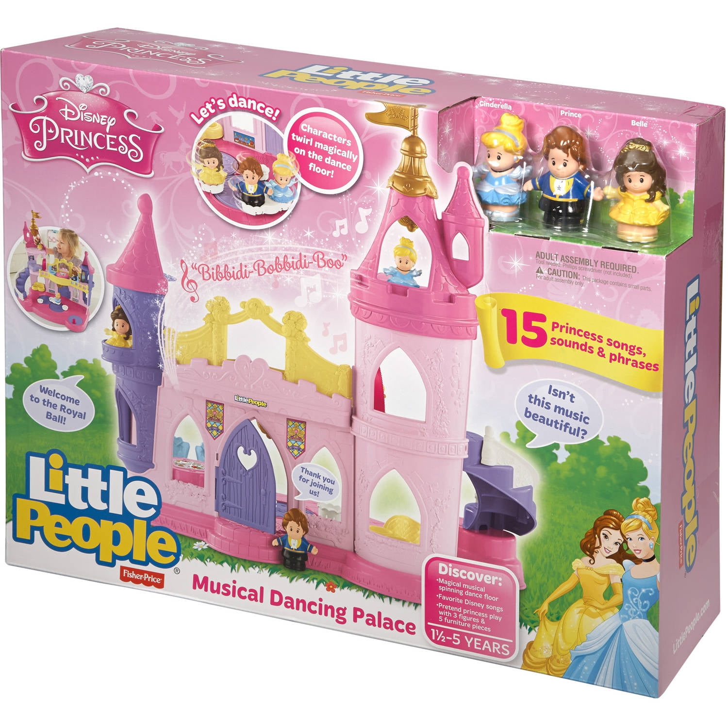 little people musical castle