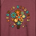thumbnail image 3 of Instant Message - Grow In Kindness - Women's Lightweight French Terry Long Sleeve Shirt, 3 of 6