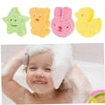 thumbnail image 2 of Baby Bath Sponge for Newborns Infant Bath Time, Cute Shape Gentle Wash Cloth Scrubber for Sensitive Skin, Shower Bathing Essential Baby Care Gift, 2 of 7