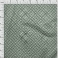 thumbnail image 4 of oneOone Cotton Poplin Sea Green Fabric Asian Block Craft Projects Decor Fabric Printed By The Yard 42 Inch Wide, 4 of 4