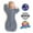 Heathered Denim, variant on Transitional Swaddle Sack, Arms Up Swaddle with Half-Length Sleeves & Mitten Cuffs, Easy Transition Swaddle Sleep Sack, Small, 0-3 Months, 6-14 lb, Heathered Butterum