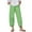 Green, variant on Babysbule Womens Yoga Workout Pants Women's Solid Print Pocket Sports Running Athletic Cotton And Linen Trousers