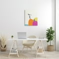 thumbnail image 2 of Modern Swimmers Diving Glacier Scenery Collage Abstract Graphic Art Gallery-Wrapped Canvas Print Wall Art, 2 of 7