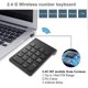 thumbnail image 5 of 18 Keys 2.4GHz Mini USB Numeric Keypad Wireless Black, 5 of 5