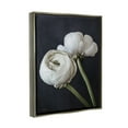 thumbnail image 5 of Stupell Industries Modern Ranunculus Flower Blossom Arrangement White Petals Photograph Luster Gray Floating Framed Canvas Print Wall Art, Design by Jennifer Rigsby, 5 of 5