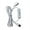 White 304 switch, variant on 2m USB Extension Cable with On/Off Switch USB Male to Female Cord for Data Reading and Power Output for USB Headsets