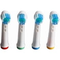 thumbnail image 2 of ZOUSSIQI 4Pcs Replacement Toothbrush Heads, Rounded Gentle Efficient Electric Brush Refills for SB17A Heads CA919-54872, 2 of 8