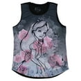 thumbnail image 2 of Disney Alice In Wonderland Floral Girls Muscle Top, 2 of 4