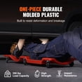 thumbnail image 3 of Mechanic Plastic Creeper, 36-Inch, 350 lbs Capacity Automotive Rolling Garage Creeper with Molded Ergonomic HDPE Body Padded Headrest & Dual Tool Tray, 3 of 12