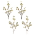 thumbnail image 3 of Melrose Plum Blossom Branch Artificial Stem - 44" - White - Set of 4, 3 of 3