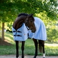 thumbnail image 5 of Miller's Standard Neck Fleece Cooler -Powder Blue With Navy Trim -81, 5 of 11
