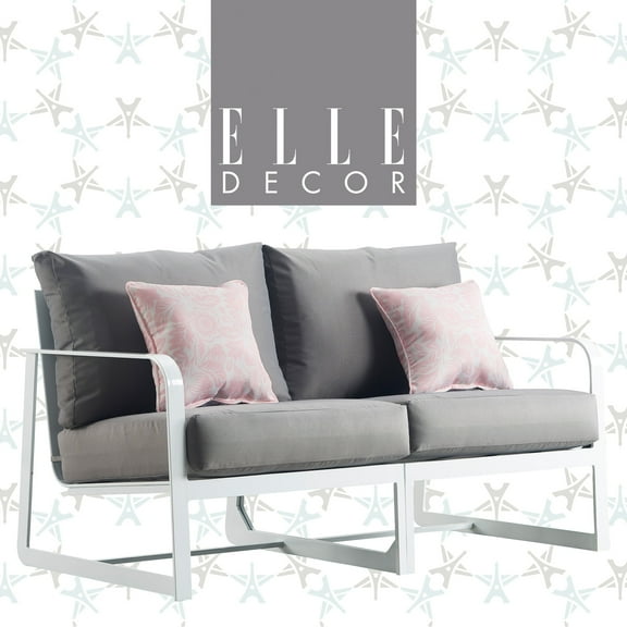 Millwork Holdings,. Co Inc Elle Decor Mirabelle Outdoor Sofa, White