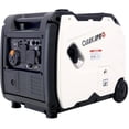 thumbnail image 2 of Super Quiet Inverter Generator 4500w Portable Generator Electric Sstart, Foldable Handle With Wheel, 212cc 4 Stroke EPA Compliant, White, 2 of 10