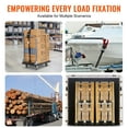 thumbnail image 6 of VEVOR 4 Pack Ratchet Tie Down Straps 5208 lbs 1.6" x 8' Heavy Duty for Cargo, 6 of 9
