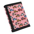 thumbnail image 2 of Chririnla Cartoon Emergency Car Youth Wallet for Sports, Elastic Polyester Foldable Wallet with Zipper Closure, Wear-Resistant Card Holder for Outdoor Use, 2 of 7