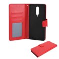 thumbnail image 2 of Magnetic Leather Case, Phone Case Lightweight Red Multifunction  For Keys For Phone ANGGREK Flip Cover Case for One‑Plus 8, 2 of 8