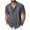 Gray, variant on Mens Summer Tops, Casual Shirts for Men, Floral Mens Printed Short Sleeve Turn Down Collar Button Placket Casual Fashion Beach Vacation Soft Breathable Tops