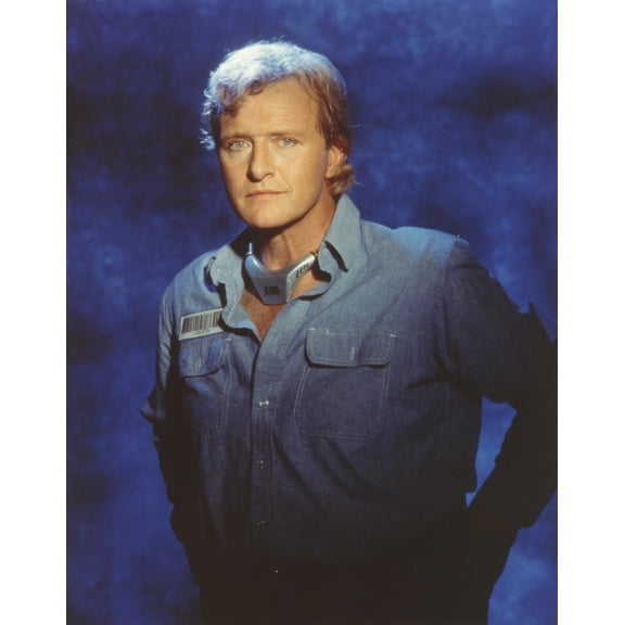 Rutger Hauer Posed with a Denim Jacket Photo Print (24 x 30)