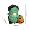 thumbnail image 3 of Puntoco Estatua de resina de juguete para decoración de Halloween, gnomo de calabaza, adornos para el hogar, el jardín y la oficina, 3 of 5