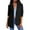 Black, variant on ZZwxWA Blazers for Women Business Casual Button Work Office Jackets Blazer Open Front Long Sleeve Lapel Jacket Outfit
