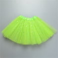thumbnail image 2 of Bearichfupo Toddler Kids Baby Girls Baby Tulle Star Sequins Princess Tutu Skirt Outfits, Sizes 3-8 Years, 2 of 3