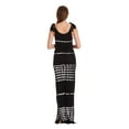 thumbnail image 3 of Riviera Sun Tie Dye Spaghetti Strap Maxi Dress (Black Tie Dye, Medium), 3 of 3