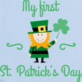 thumbnail image 2 of CafePress - My First St. Patrick's Day Infant Bodysuit - Baby Light Bodysuit, Size Newborn - 24 Months, 2 of 4