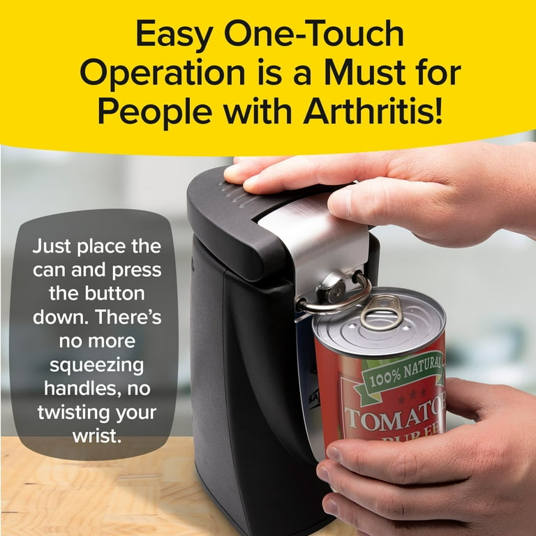 The Best One Touch Can Opener - Open Cans with A Simple Push of