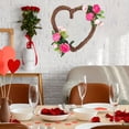 thumbnail image 4 of Valentines Day Heart Garland Door Decoration Home Entryway Decor, 4 of 7