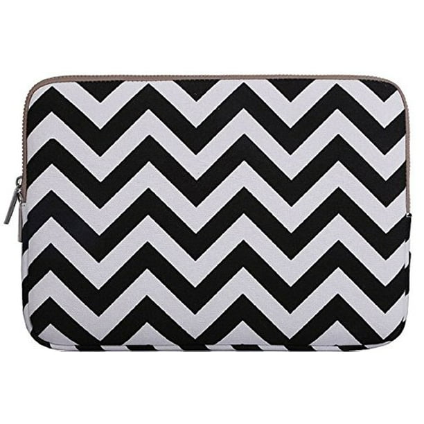 Mosiso Laptop Sleeve Canvas Fabric Case Bag Cover for 14 Inch Laptop