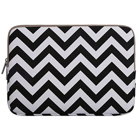Mosiso Laptop Sleeve Canvas Fabric Case Bag Cover for 14 Inch Laptop / Notebook Computer / MacBook Air / MacBook Pro, Chevron