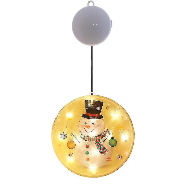 Guirnalda de luces Led con ventosas, adornos navideños para el hogar, guirnalda colgante, Adornos de árbol de Navidad, Navidad 2020, Año Nuevo 2021