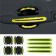 thumbnail image 2 of Pegatinas Protectoras Contra Arañazos Para Manija De Puerta De Coche, Juego De Tiras Reflectantes, Pegatinas De Protección Para Manija 8 Unidades/Juego Serendint VI012032-02, 2 of 6