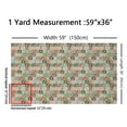 thumbnail image 3 of Feelyou Garden Flower Floral Fabric by the Yard 1 Yard, Retro Patchwork Room Decor Fabric by the Yard, Adult Teens Kids Fabric for Sewing, Luxury Bedroom Decor, 3 of 6