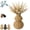 A, variant on Boho Wicker Vase Gourd Shaped, Farmhouse Table Centerpiece | Natural willow desktop vase enhances bookshelf or entryway style. Durable woven design wont break. Best for dry floral stems