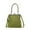 Green, variant on Handbags for Women, Retro Flannel Handbag Clip Crossbody Bag Vintage Commute Shoulder Bag (Black)