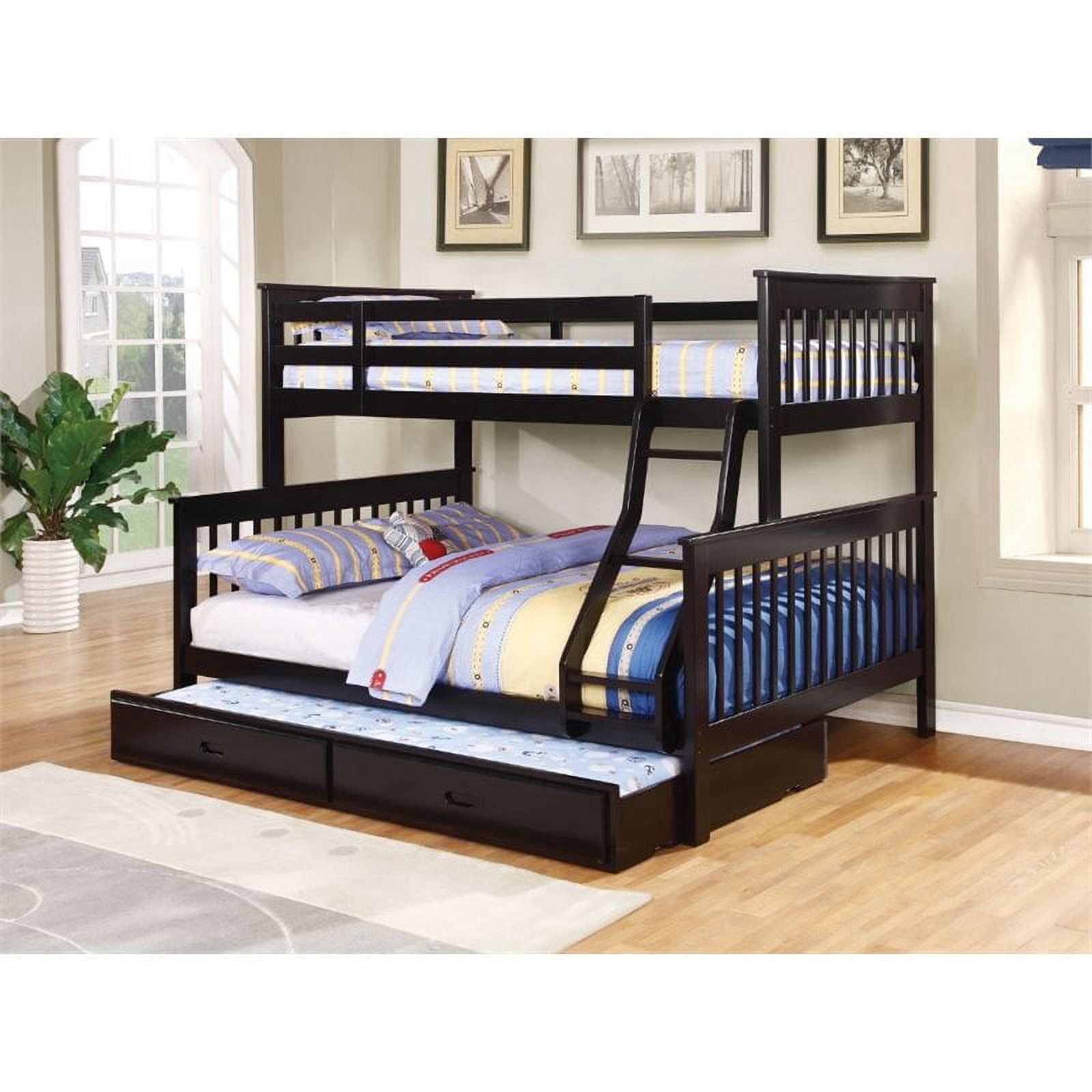 Coaster Furniture Bunks Traditional Twin over Full Bunk Bed