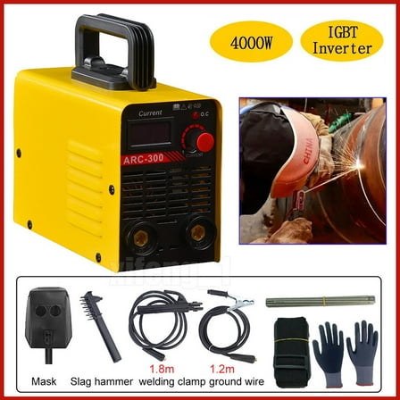 110V 5000W Portable Electric Welding Machine IGBT ARC MMA Stick Welder Inverter