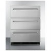 Summit Commercial Two-Drawer ADA All-Refrigerator for Built-in Use
