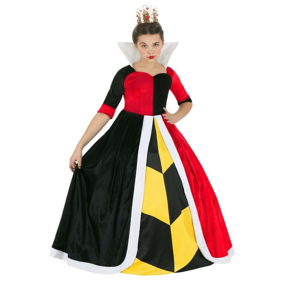 Girl's Deluxe Disney Queen of Hearts Costume