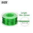 thumbnail image 2 of Uxcell Bonsai Wire Anodized Aluminum Training Wire Roll 1mm 98ft Green, 2 of 7