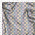 thumbnail image 4 of Soimoi Gray Poly Georgette Fabric Text & Cat Animal Fabric Prints By Yard 52 Inch Wide, 4 of 5