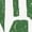 Green on Ivory Shirt, variant on Game Day Striped Shirt for Women & Teen Girls Retro Football Season Comfort Colors Graphic Tee - Black on Ivory Shirt, Adult Medium
