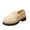 Beige, variant on Women Shoes Soft Sole Low Heel Versatile Breathable Small Style Solid Color