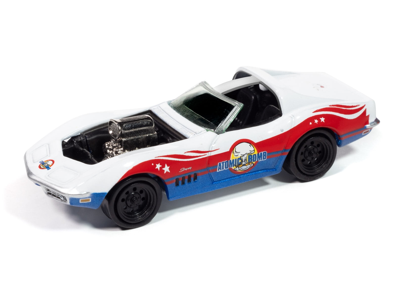 Johnny Lightning 2012 Chevrolet Corvette Z06 Supersonic Blue
