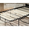 thumbnail image 6 of CHIC HOUSE Pull Out Sofa Bed Couch Queen Size with Mattress USB, Convertible Sleeper Sofa Loveseat for Small Spaces RV, Chenille Pull Out Couch Bed for Living Room with Cup Holders LED Lights, Beige, 6 of 10