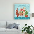 thumbnail image 3 of Trademark Fine Art 'Lovely Llamas Christmas IV' Canvas Art by Mary Urban, 3 of 4