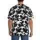 thumbnail image 3 of Fotbe Panda Camisa Estampada de Manga Corta para Hombre, Casual de Verano, Estilo Playero, Sin Arrugas-Large, 3 of 5