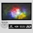 thumbnail image 1 of 120inch 16:9 Velvet Border Home Theater Movie Fixed Frame Projection Screen, 1 of 7